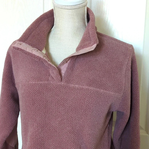 Thread & Supply Roadtrip Deep Mauve Pullover - Picture 3 of 7